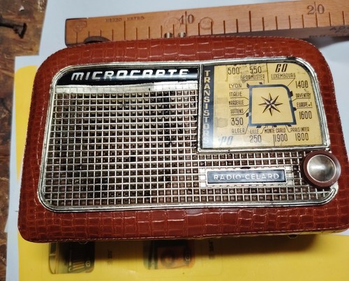 Microcapse radio transistor - radio,