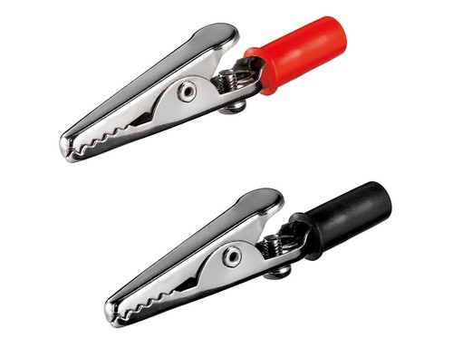 Pinze coccodrillo rossa - pinze, a