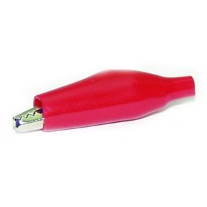 Pinza coccodrillo rossa - a,