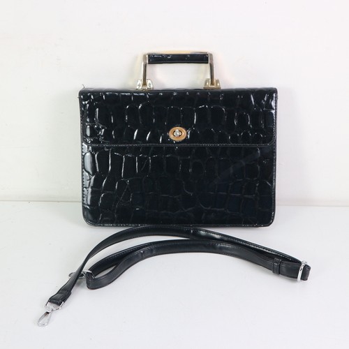 Borsa cartella coccodrillo - borsa,